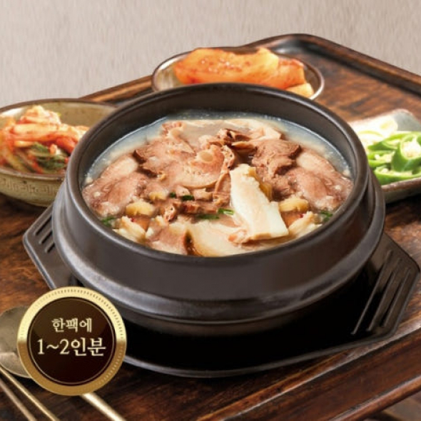 양많은 맛있는 국내산 돼지국밥집 맛집 650g 1~2인분 자취생밀키트 [원산지:국산(강원도 고성군)]